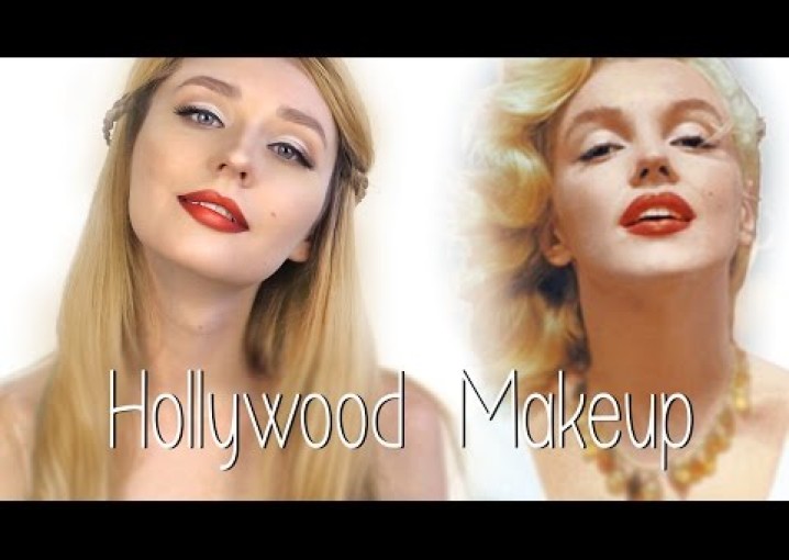 Голливудский макияж в стиле Мэрилин Монро / Hollywood makeup tutorial / Marilyn Monroe