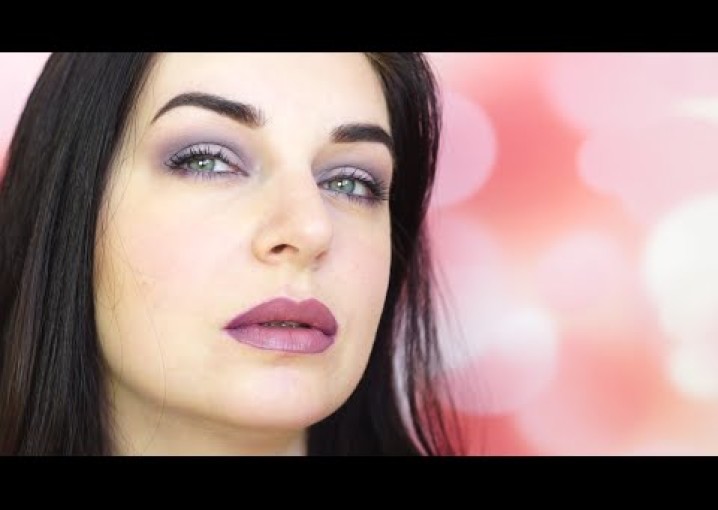 Лавандовый макияж | Lavender makeup