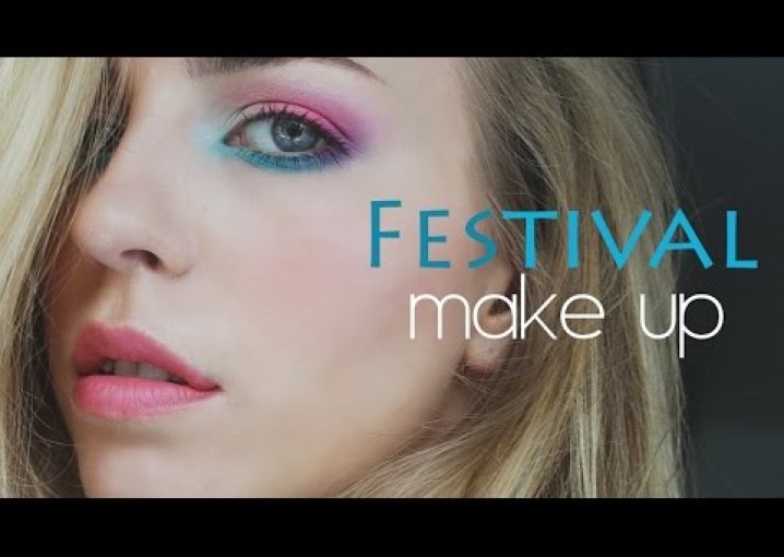 Летний макияж ЯРКИЙ и ФЕСТИВАЛЬНЫЙ | Music festival make up