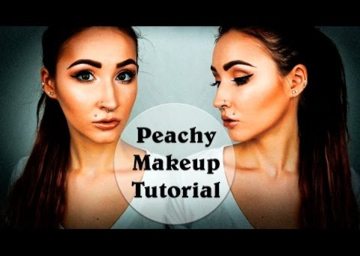Pechy Makeup Tutorial / Персиковый макияж |Vice Obsession|