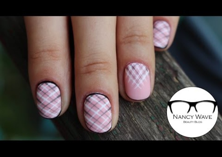 Дизайн ногтей гель лаком | Маникюр на коротких ногтях | Nancy Wave