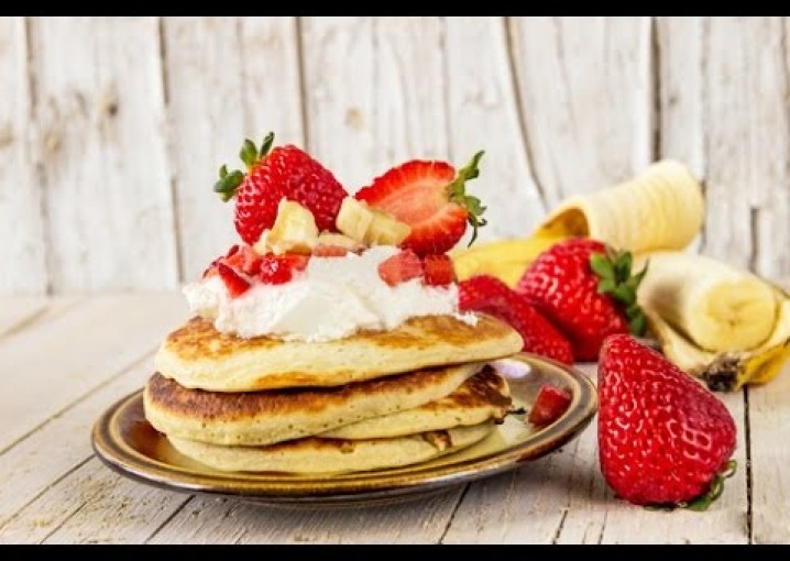 БАНАНОВЫЕ ПАНКЕЙКИ РЕЦЕПТ - 100% Natural Banana Pancakes Recipe