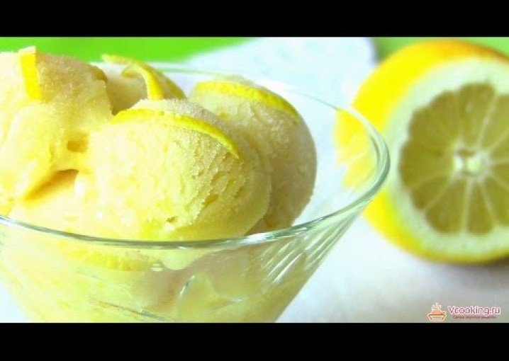 СОРБЕТ из лимона рецепт | Просто вкусно