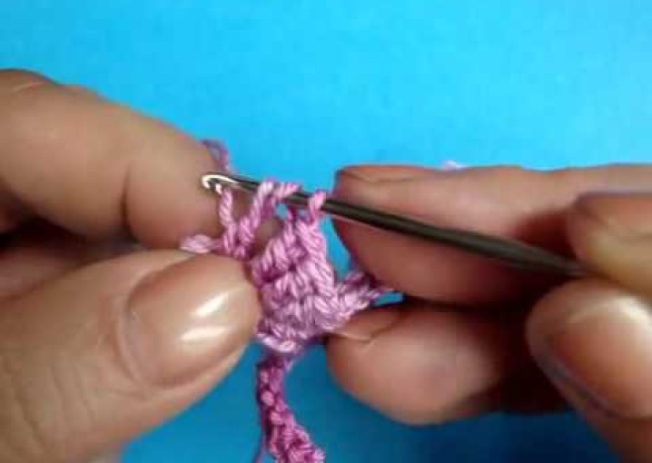 Вязаные цветы Crochet flower pattern Урок вязание крючком 56