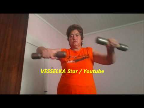 Cheerful and strong grandma best fitness motivation 2017 - Фитнес тренировка за здрави мускули