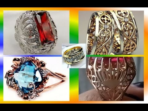 Золотые кольца и серебряные кольца мода 2018 - 2019 / Gold Rings Fashion 2018 - 2019
