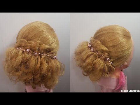 Прическа Греческая на средние волосы объёмная прическа hairstyles